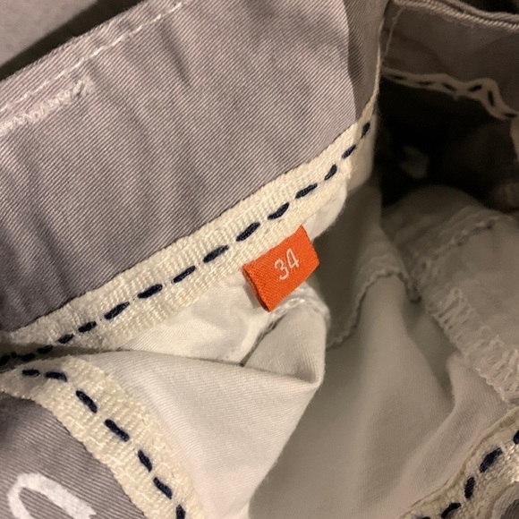 Not The Same N.T.S UK Gray Straight Wide Leg Pants Mid Rise Belted Waist 28" - Picture 16 of 16